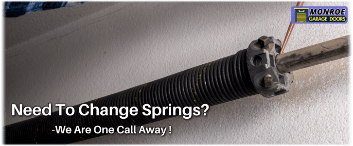 Broken Garage Door Spring Monroe NJ